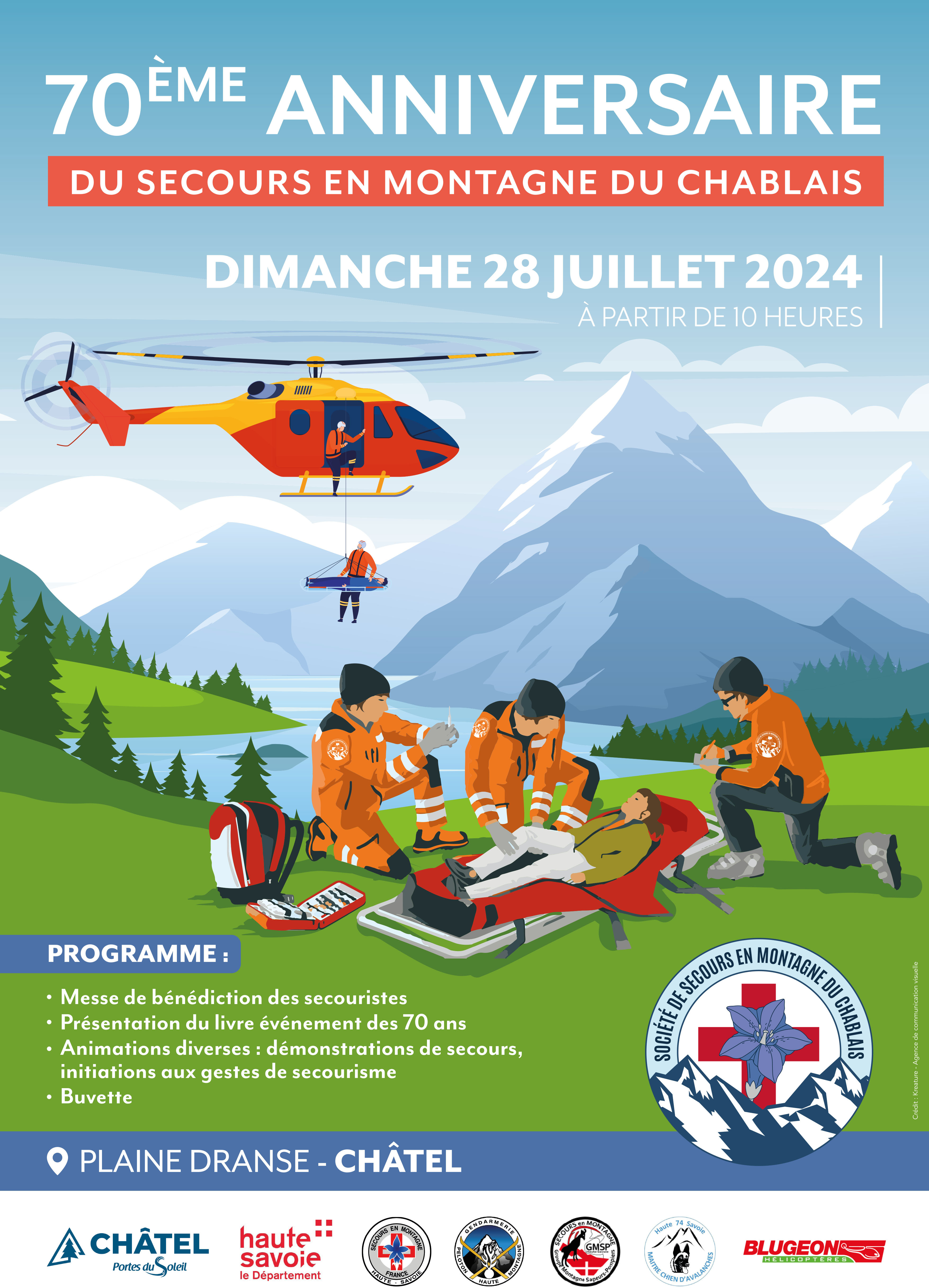 70 ans du Secours en Montagne