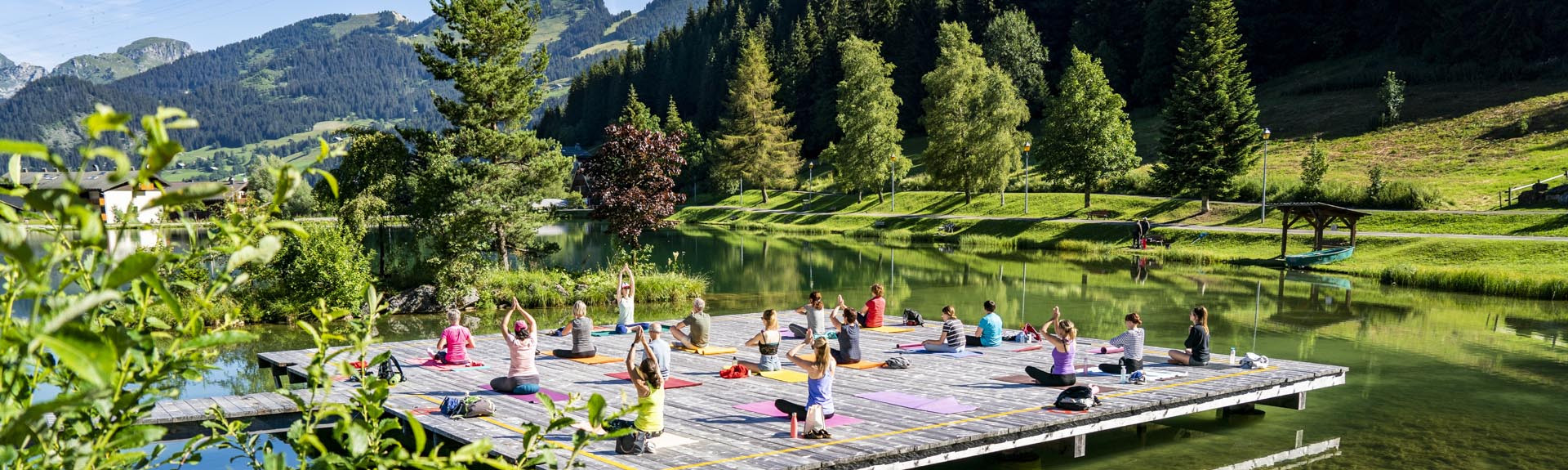 Yoga at Lake Vonnes