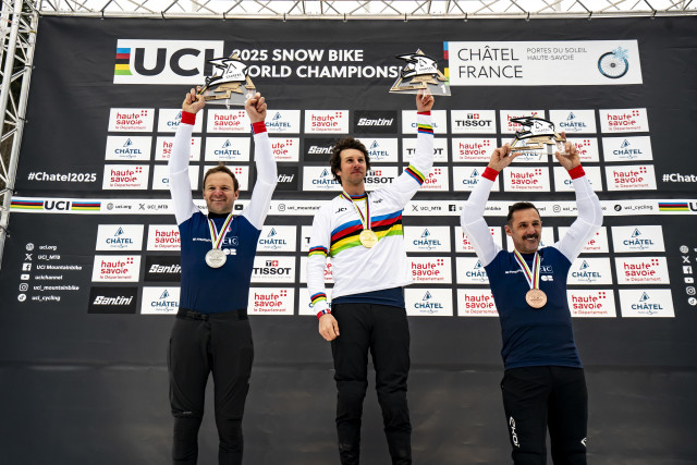 Podium Hommes Super G