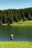 Pêche au Lac de la Mouille