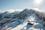 Itinéraire Col de Bassachaux Hiver