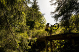 Piste VTT Coup de fouet du Bike Park de Châtel