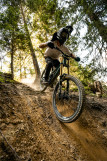 Piste VTT Coup de fouet du Bike Park de Châtel