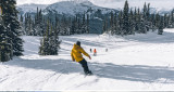 Leçon en snowboard avec Châtel Sensations moniteur indépendant