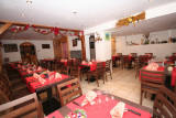 Salle de restaurant à l'hôtel Edelweiss Châtel