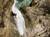 Canyoning  avec le bureau des guides Châtel-val d'Abondance