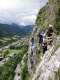 Via ferrata de Saix de Miolène Abondance