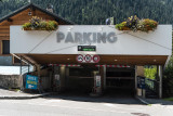 Entrée du parking souterrain de l'église