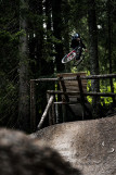 Piste VTT la Black Shore du Bike Park de Châtel