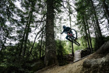 Piste VTT la Black Shore du Bike Park de Châtel