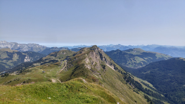 Tête du Lindaret - Pointe de Chéserys depuis Bassachaux