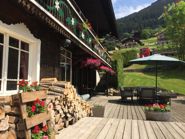 Terrasse - La Chaumière