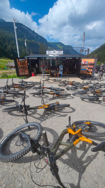 VTT DH Pré la Joux