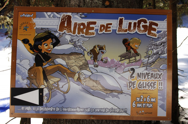 Aire de luge