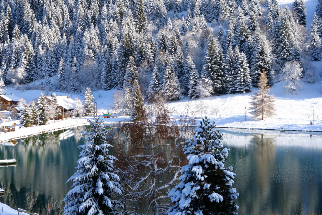 Lac de Vonnes à Châtel