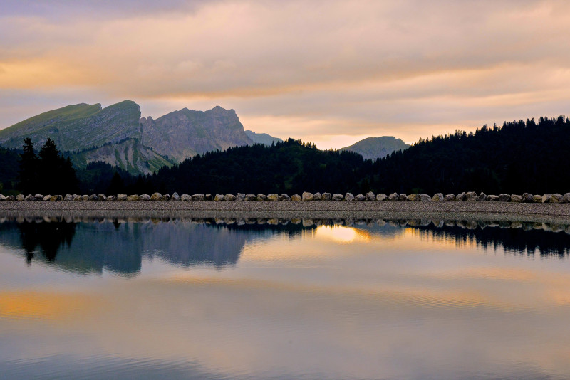 Lac des Queysets-Châtel