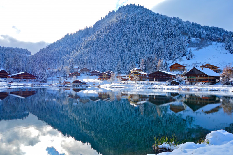 Lac de Vonnes à Châtel