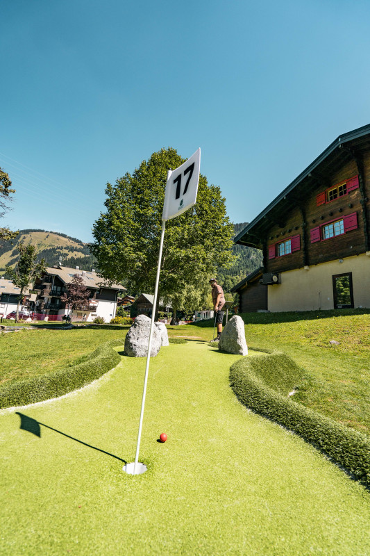 Mini-golf à Châtel