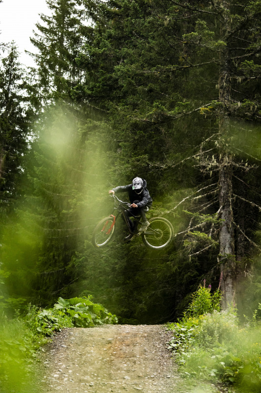 Piste VTT la People du Bike Park de Châtel