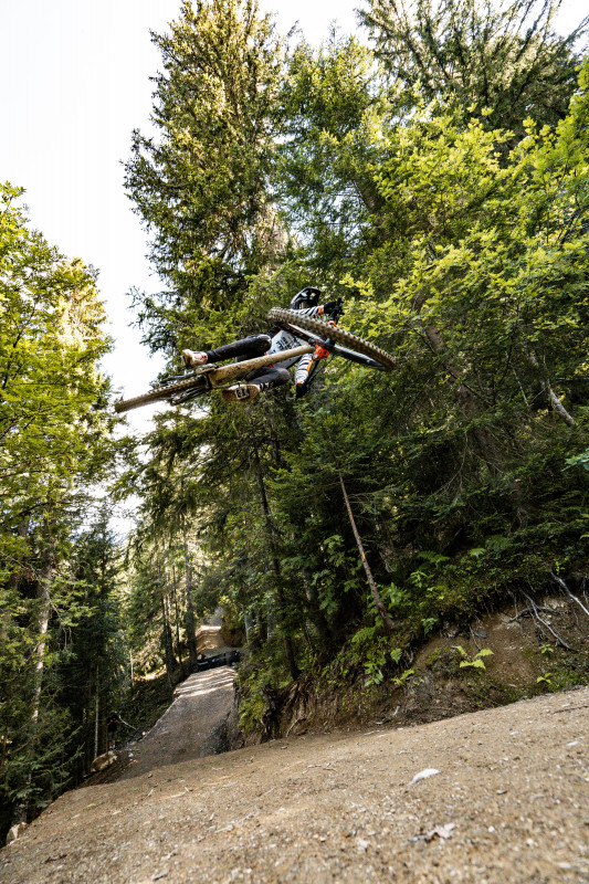 Piste VTT la Zougouloukata du Bike Park de Châtel