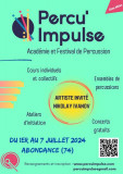 Percussion workshop with Percu'Impulse