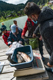 Concours de pêche au Lac de Vonnes à Châtel