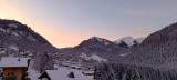 Vue hiver 2 - Chalet les Hautes Cimes