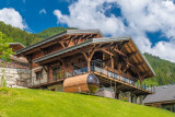 Chalet extérieur été côté