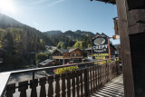 Vue du balcon en été