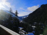 Terrasse en hiver