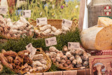 Saucissons sur le marché