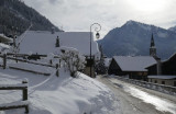 Le chalet en hiver