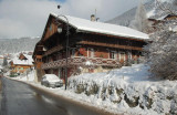 Le chalet en hiver