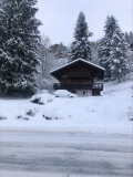 Le chalet les Grandes Mouilles en hiver