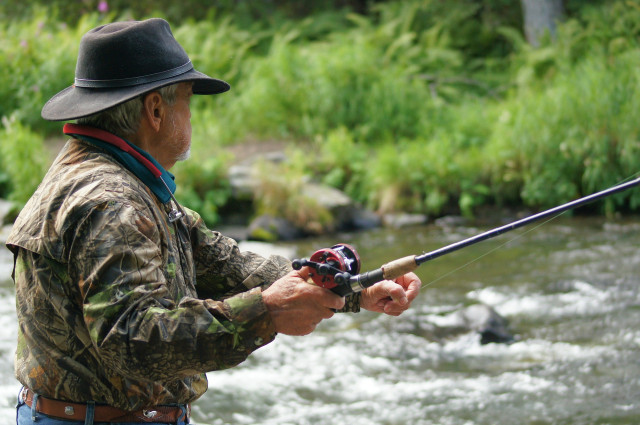 Pêche en rivière