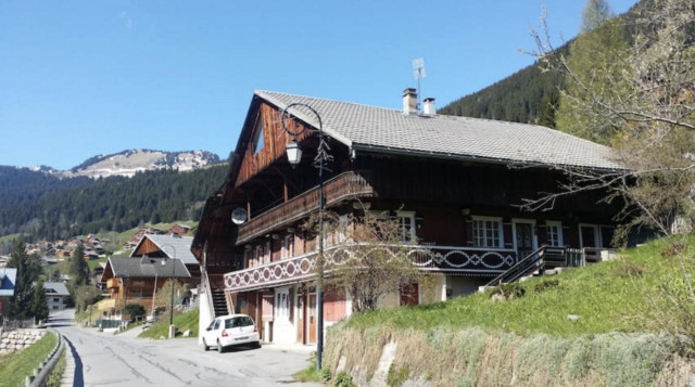 Le chalet en été