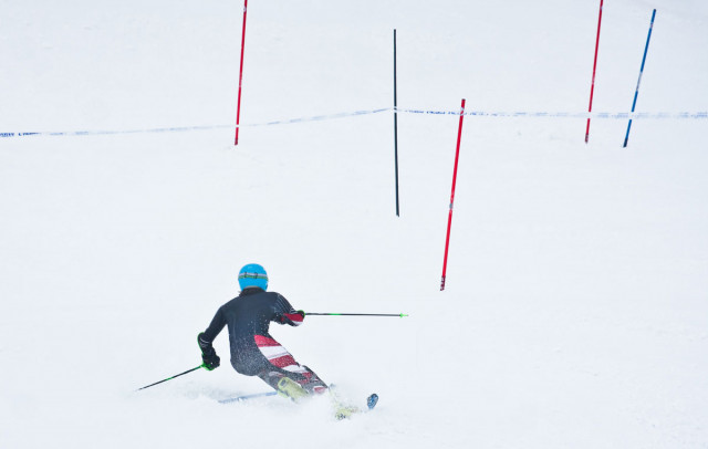 Compétition de ski