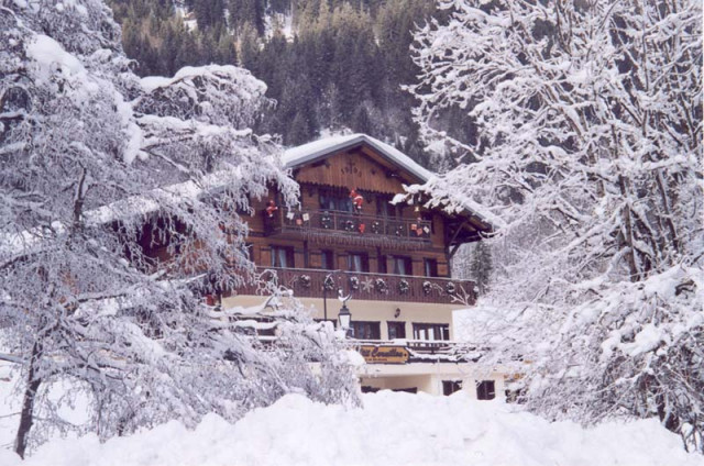 Le Chalet le P'tit Cornillon en hiver