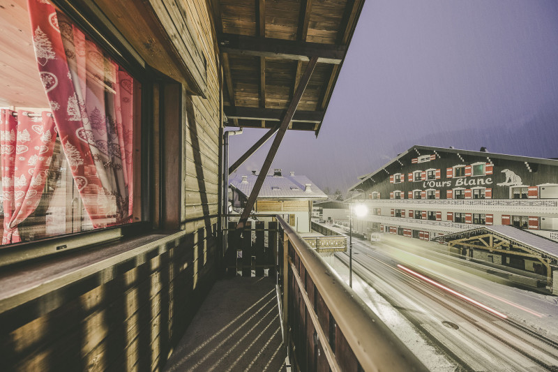 Balcon en hiver