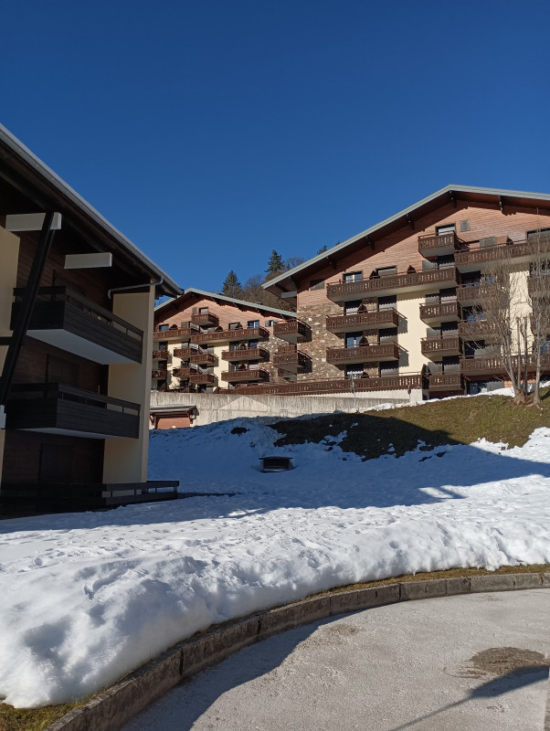 Extérieur de la résidence en hiver