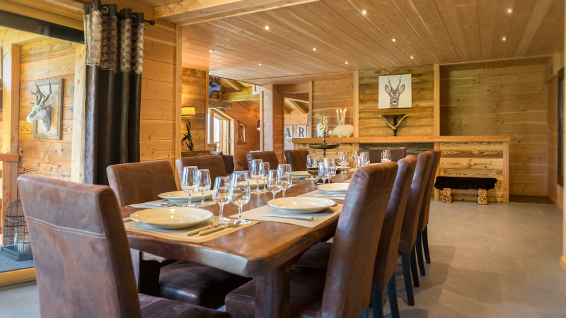 Salle à manger Chalet Savoyard