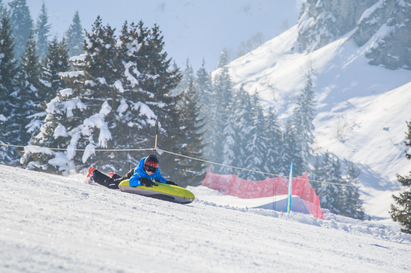 Bodyboard des neiges