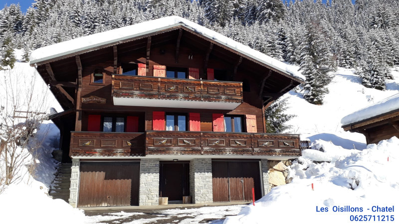 Le chalet en hiver