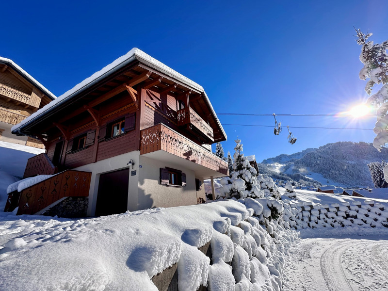 Extérieur hiver Chalet des Ours