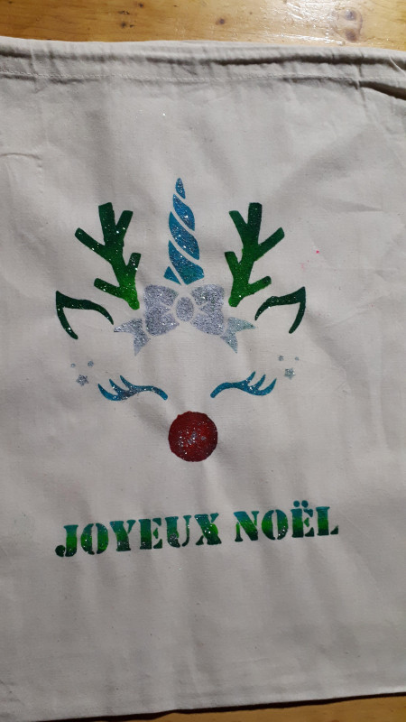 Atelier pochon Noël