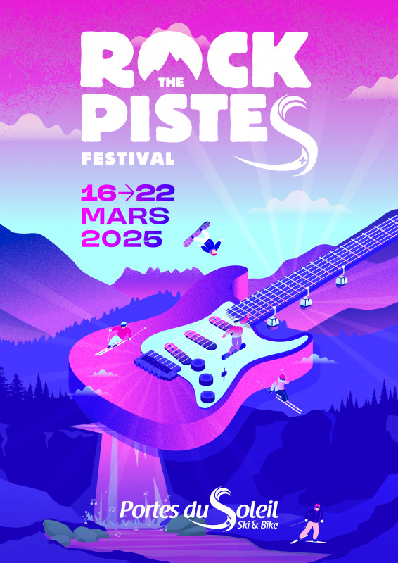 Affiche Rock the Pistes 2025