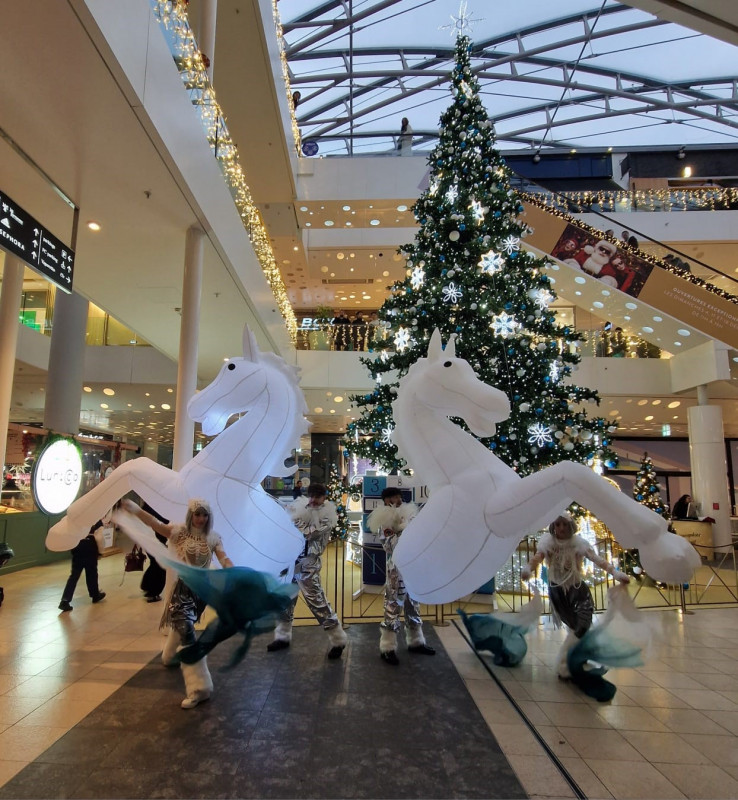 Chevaux lumineux