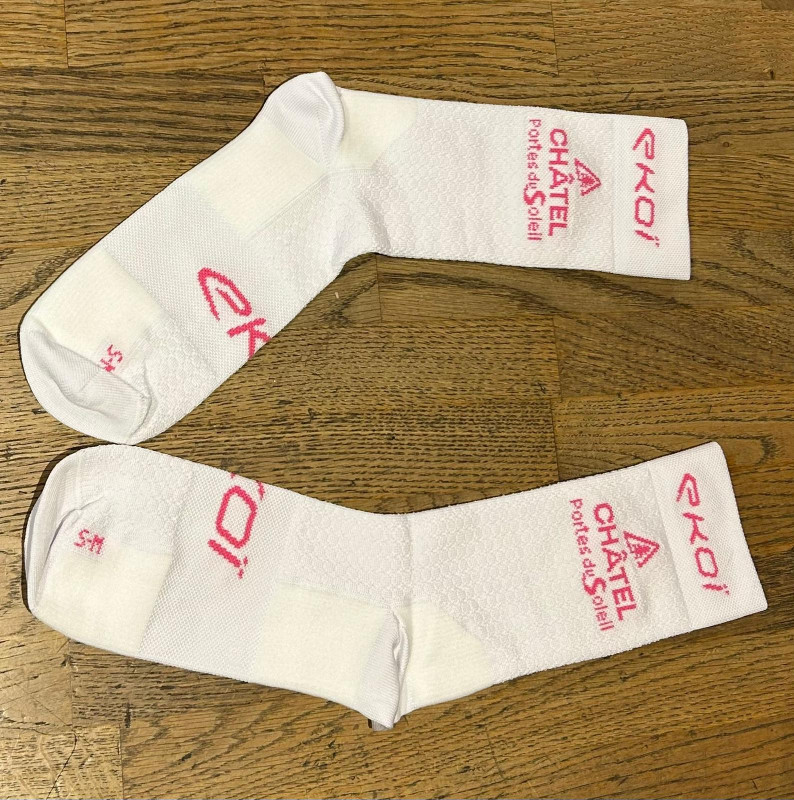 Chaussettes de vélo Châtel 2025